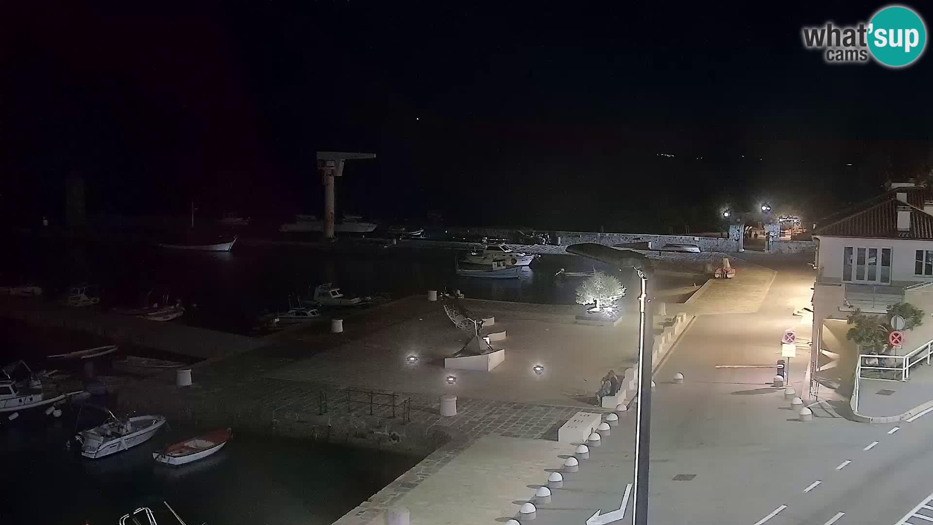 Senj Spletna kamera – pogled na obalo Senja