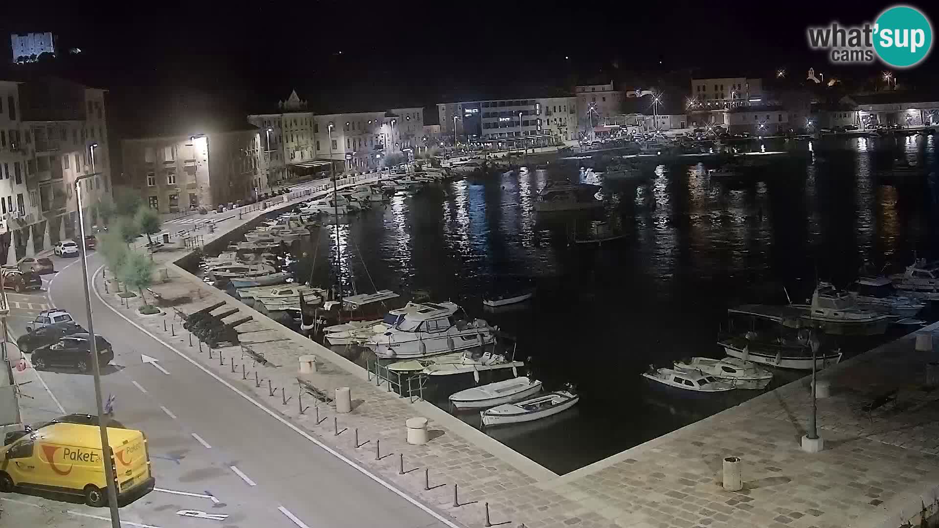 Senj Spletna kamera – pogled na obalo Senja