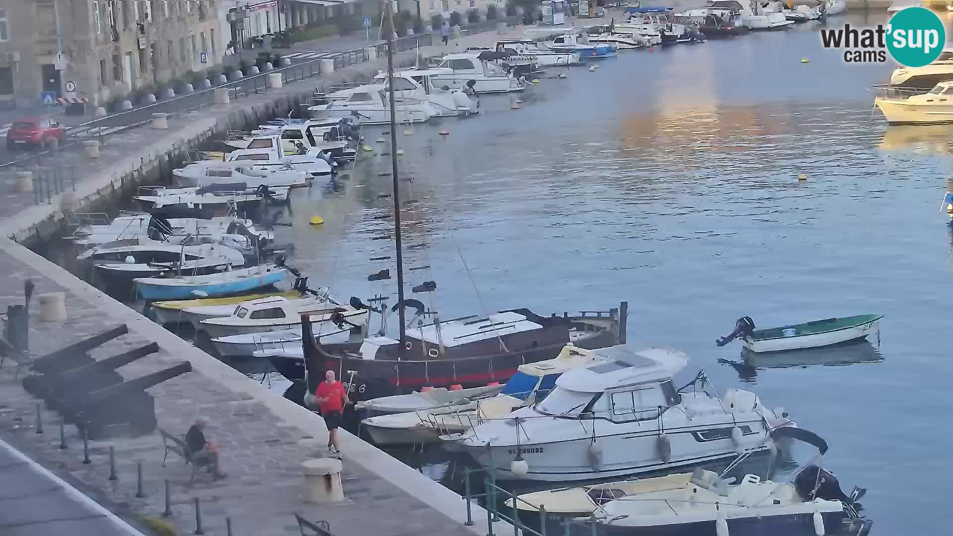 Senj camera en vivo – Vista panorámica de Senj riva