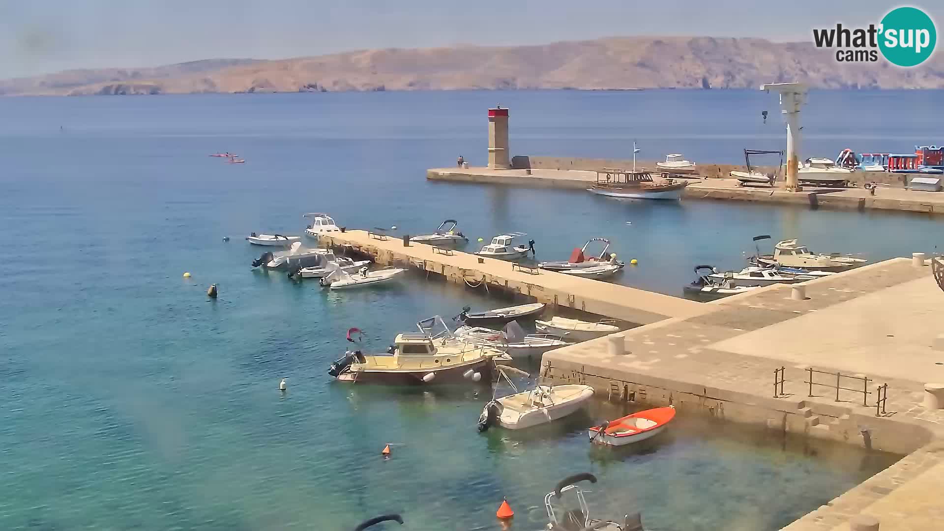 Senj camera en vivo – Vista panorámica de Senj riva