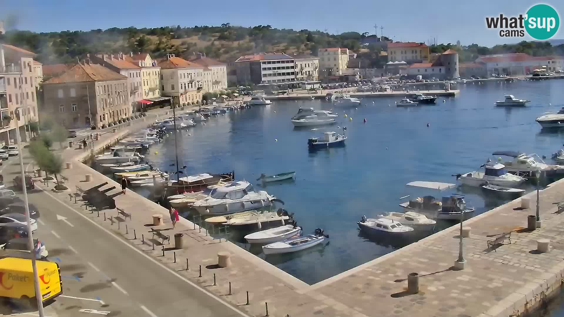 Senj Webcam – Panoramic view of Senj riva