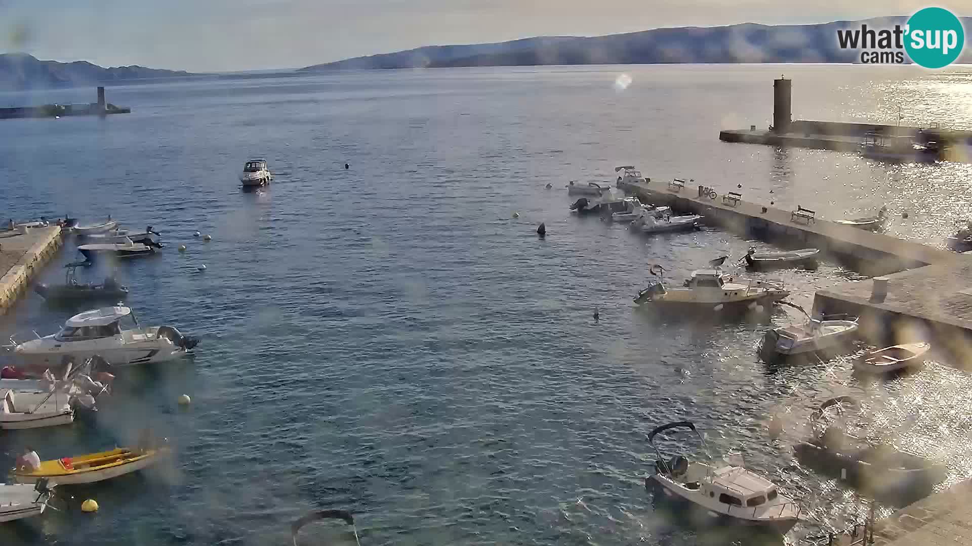 Kamera u živo Senj – Panoramski pogled na senjsku rivu