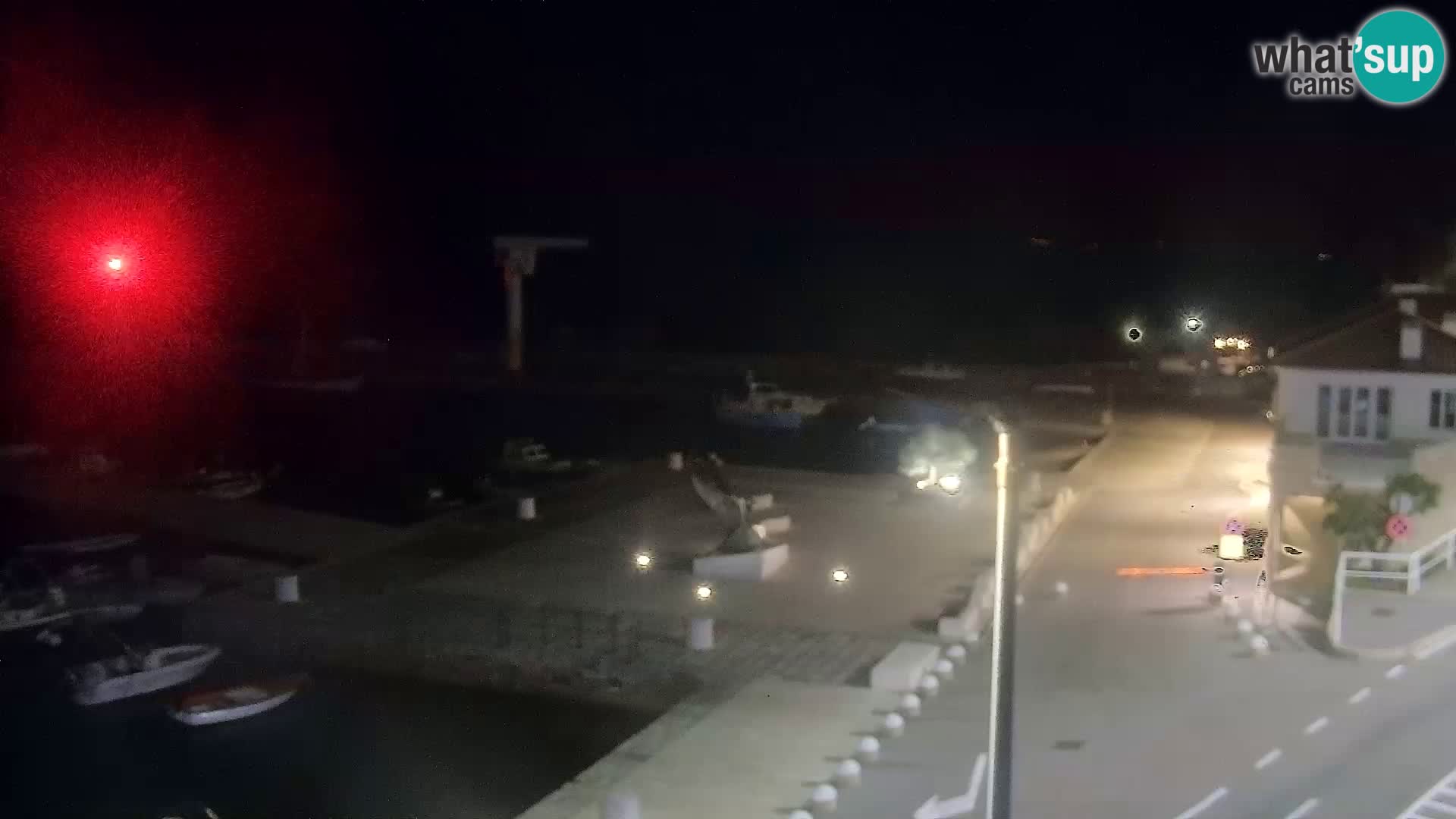 Kamera u živo Senj – Panoramski pogled na senjsku rivu