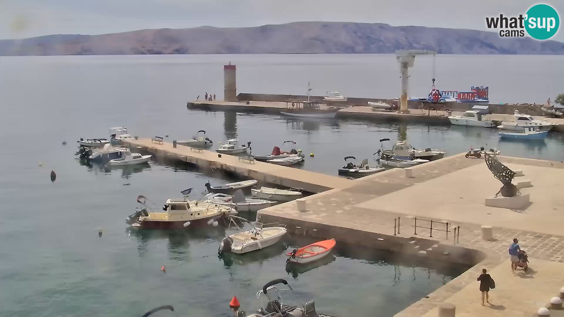 Senj Webcam – Panoramic view of Senj riva
