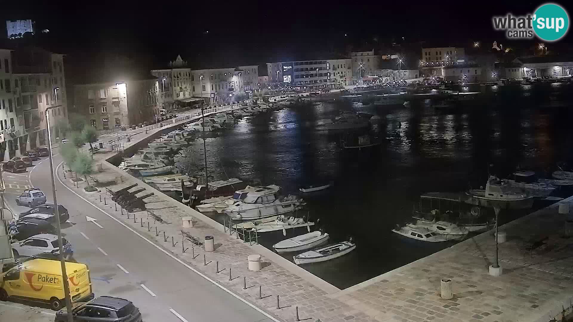 Senj Webcam – Panoramic view of Senj riva