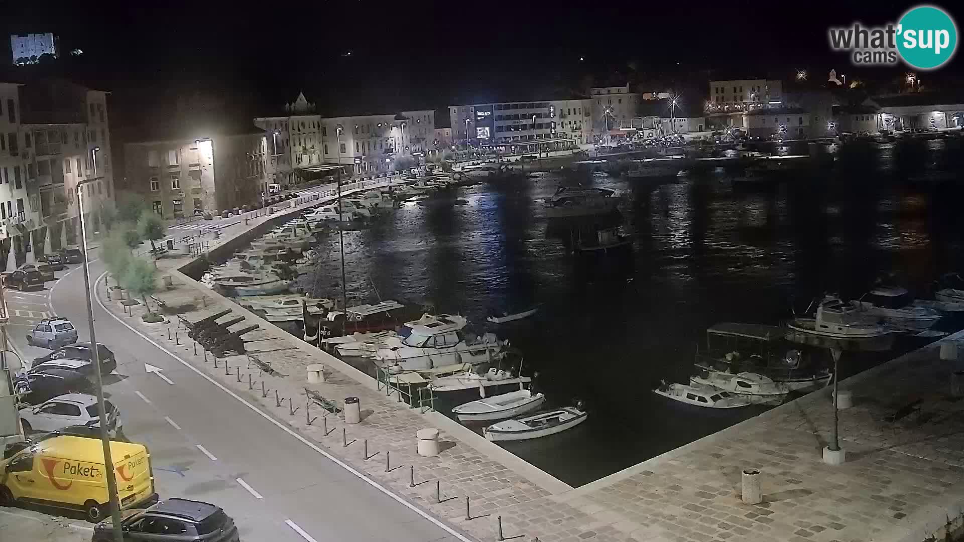 Senj Webcam – Panoramic view of Senj riva