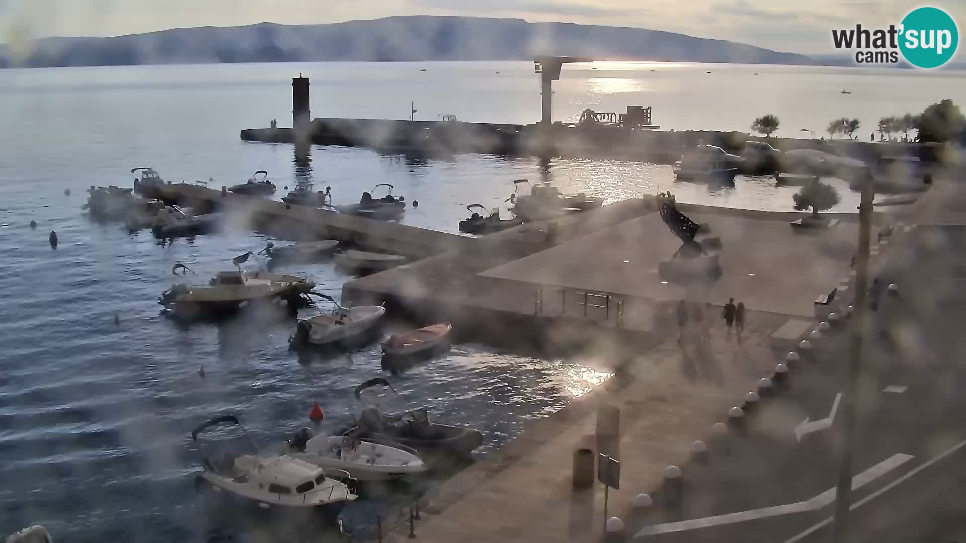 Senj Webcam – Panoramic view of Senj riva