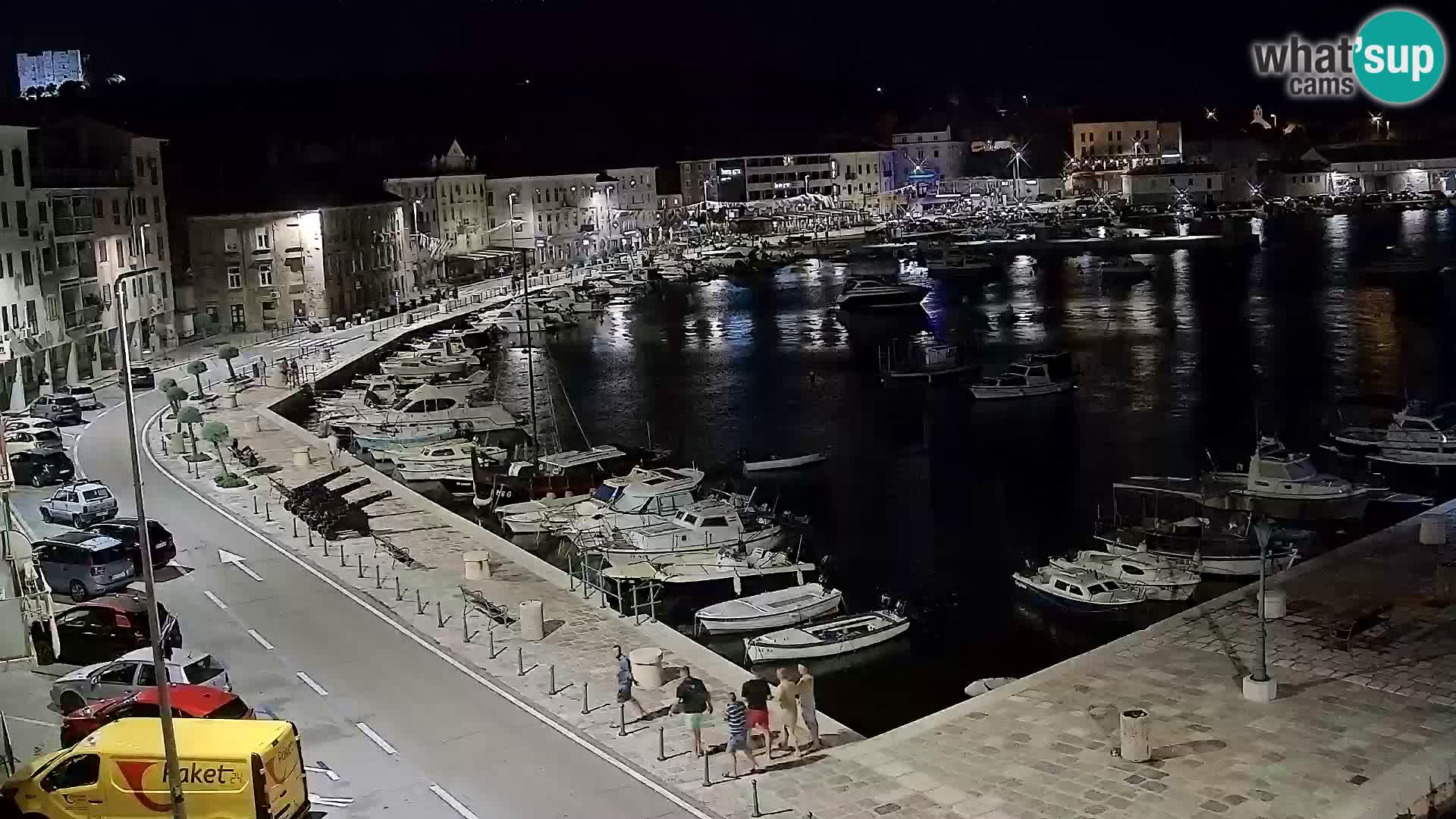 Senj Spletna kamera – pogled na obalo Senja