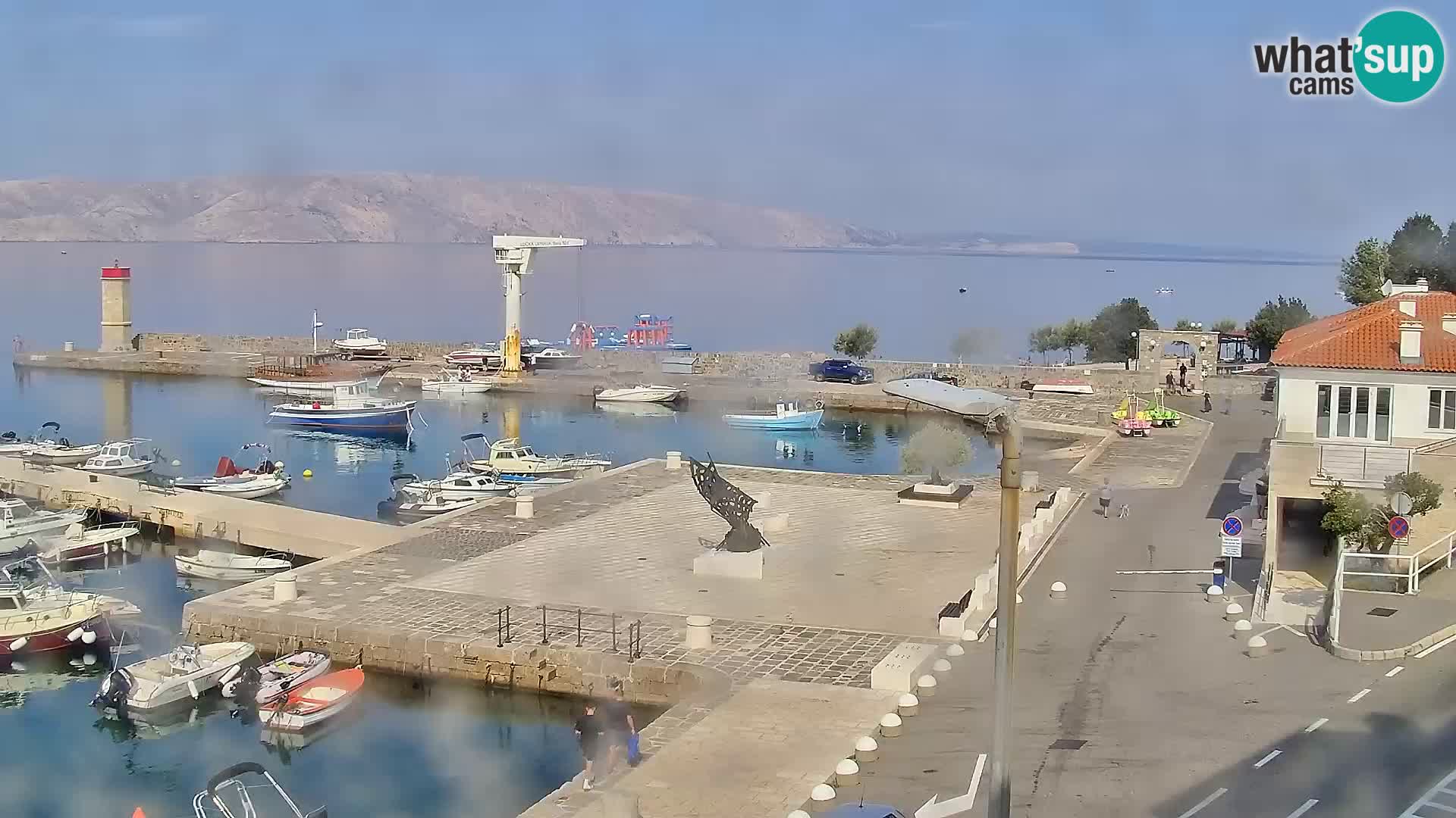 Senj Webcam – Panoramic view of Senj riva