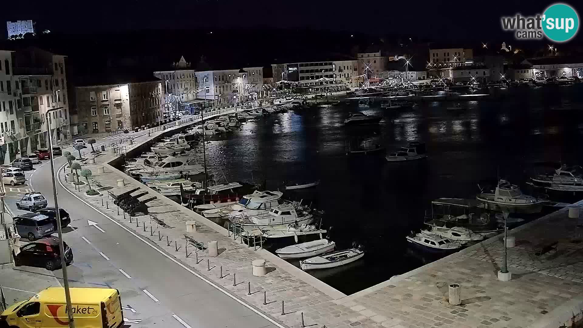 Senj Spletna kamera – pogled na obalo Senja