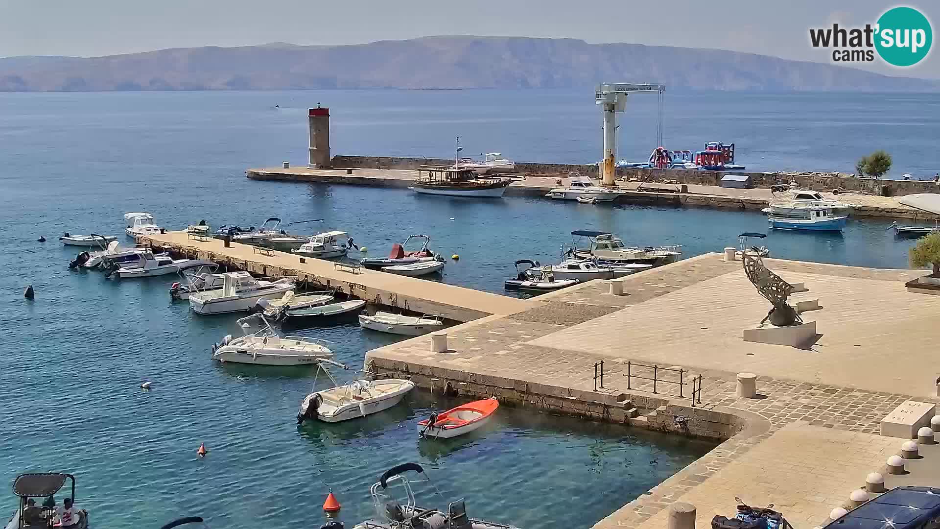 Senj Webcam – Panoramic view of Senj riva