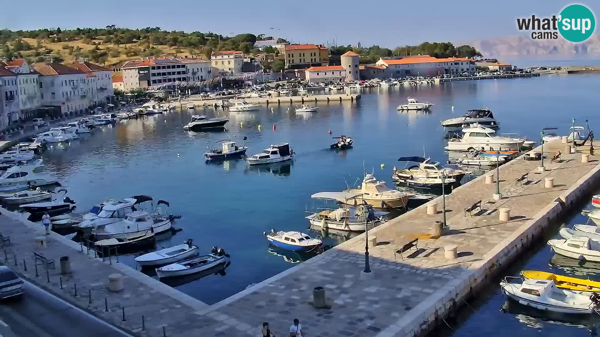Senj Webcam – Panoramic view of Senj riva