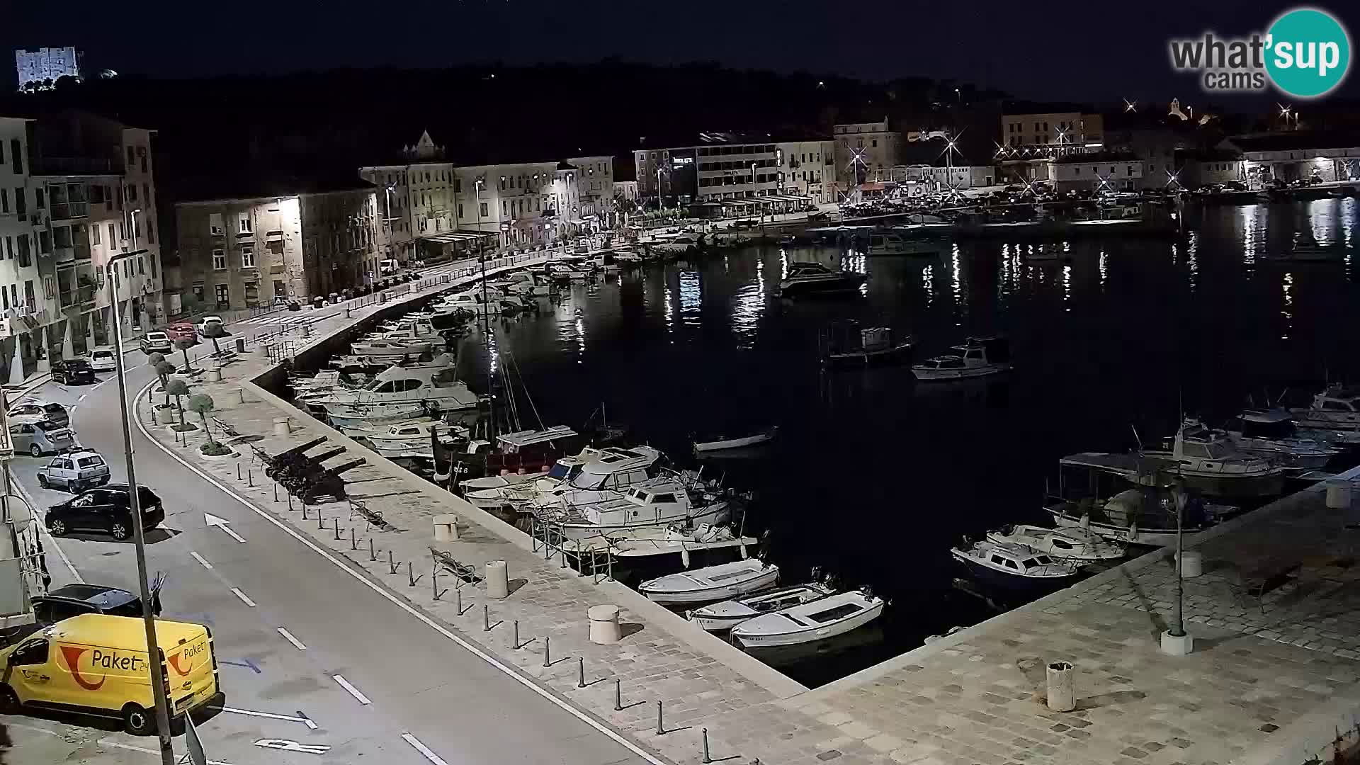 Senj Webcam – Panoramic view of Senj riva