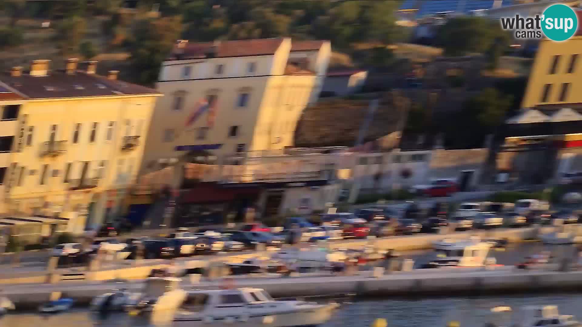 Senj Spletna kamera – pogled na obalo Senja
