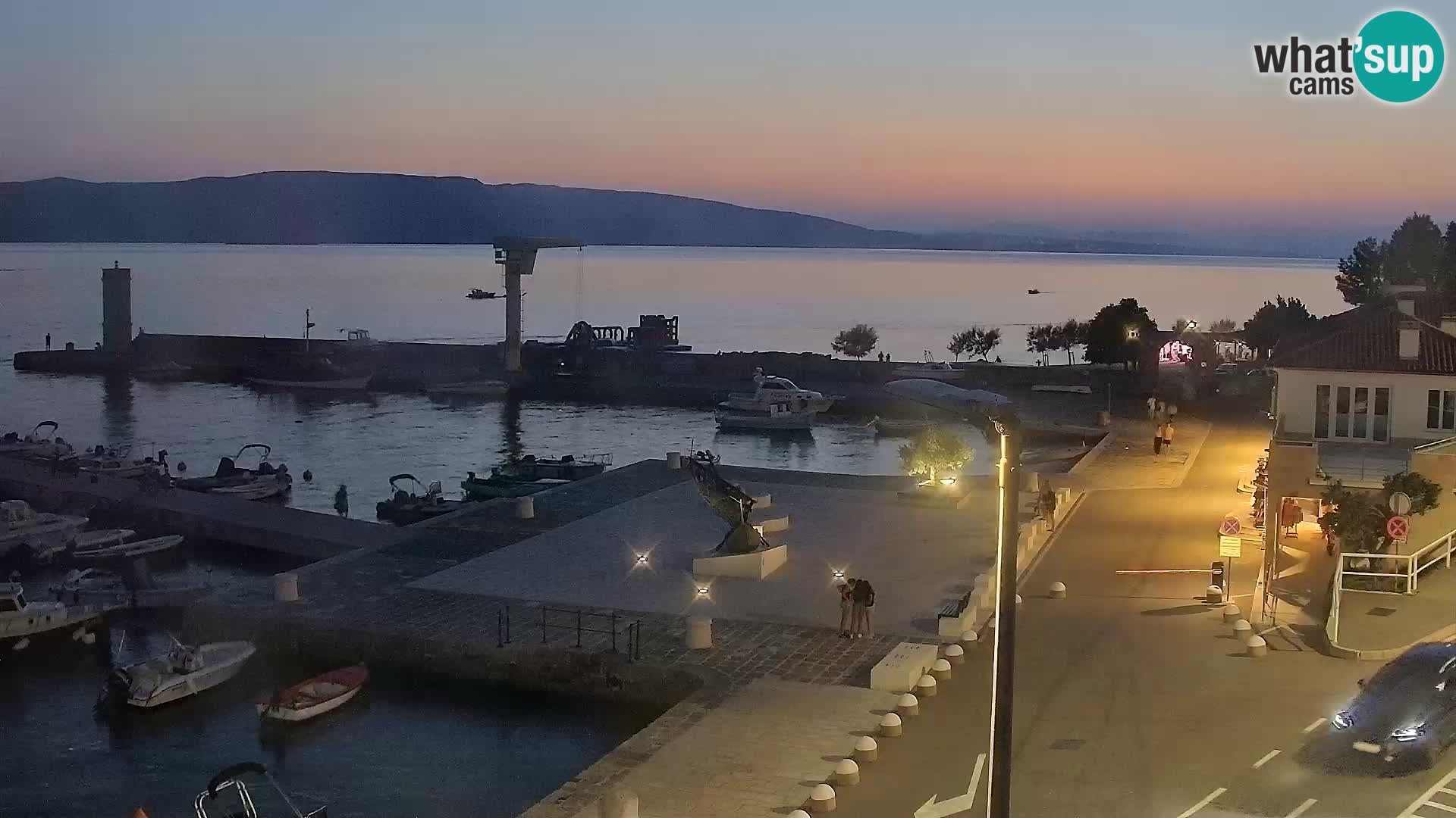 Senj Webcam – Panoramic view of Senj riva