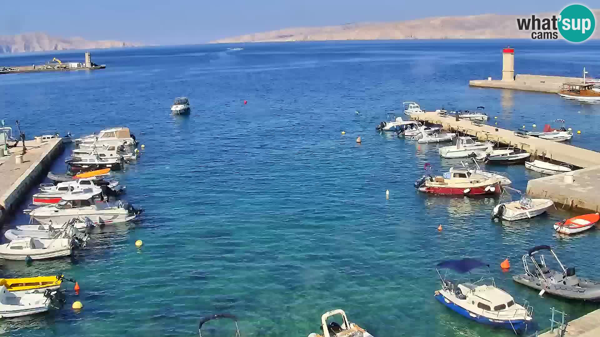 Senj Spletna kamera – pogled na obalo Senja