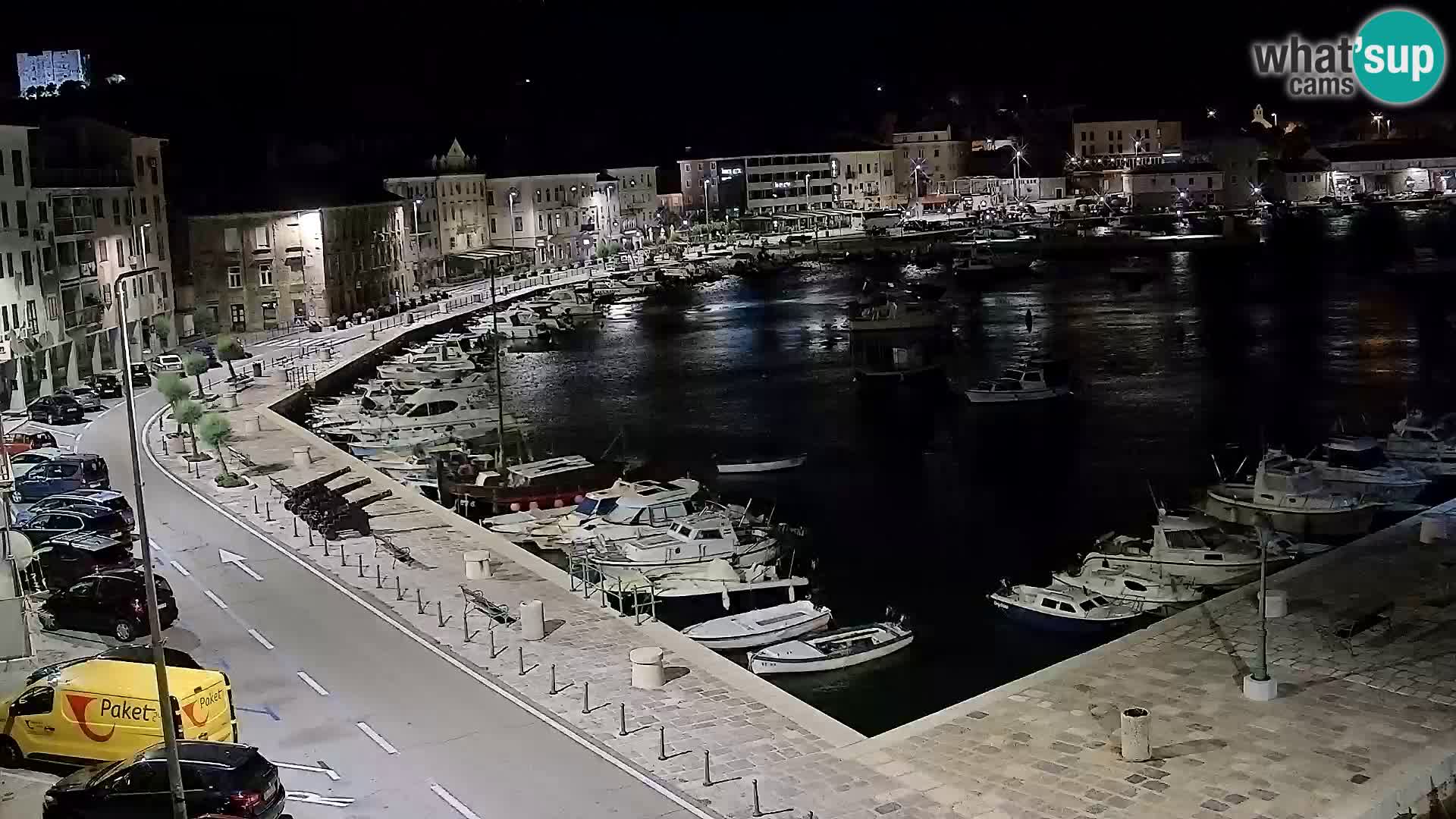 Senj Webcam – Panoramic view of Senj riva