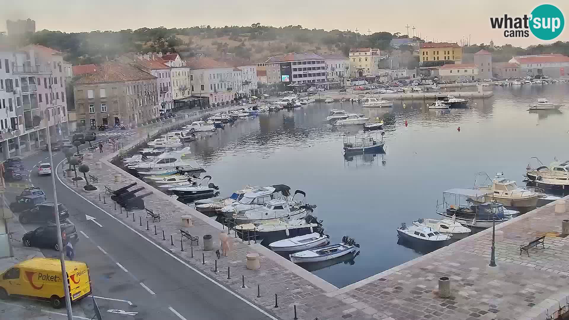 Webcam Segna – Panorama dell’lungomare di Senj