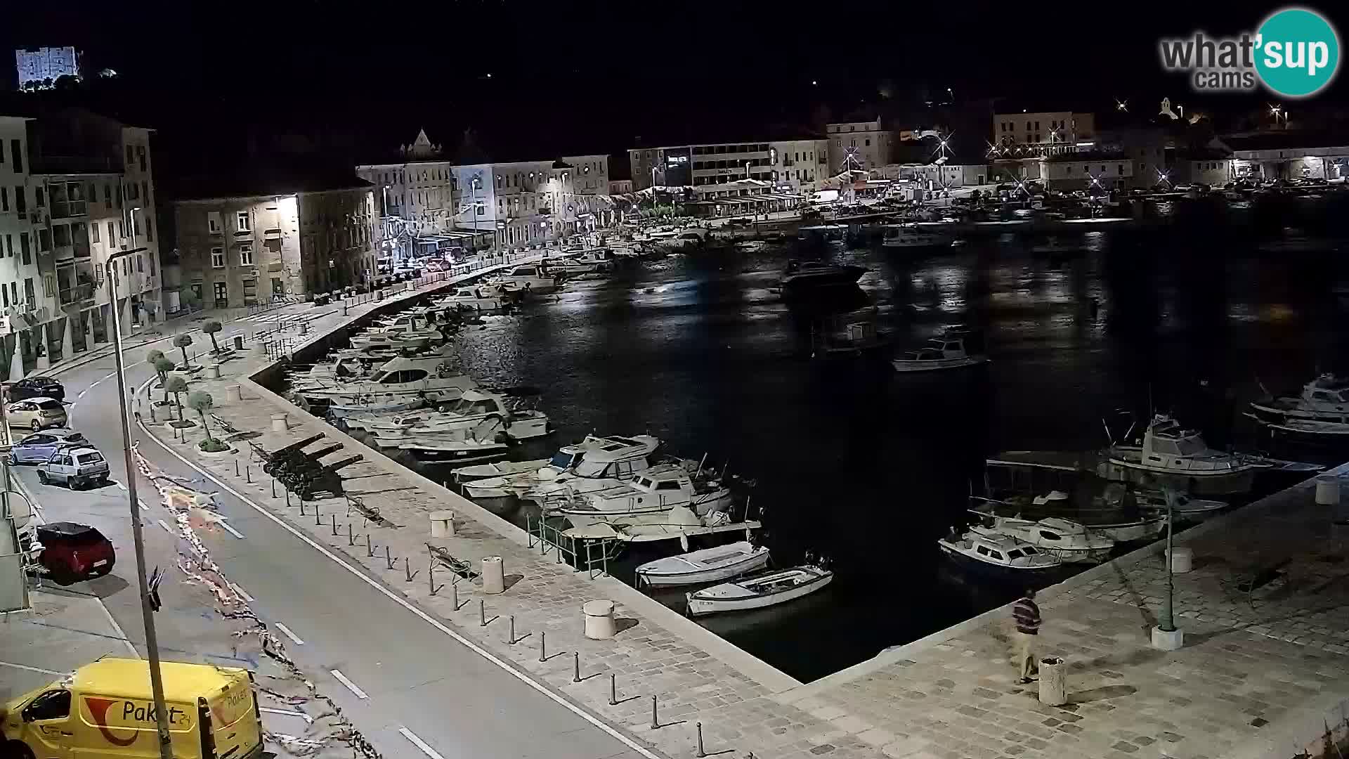 Senj Webcam – Panoramic view of Senj riva