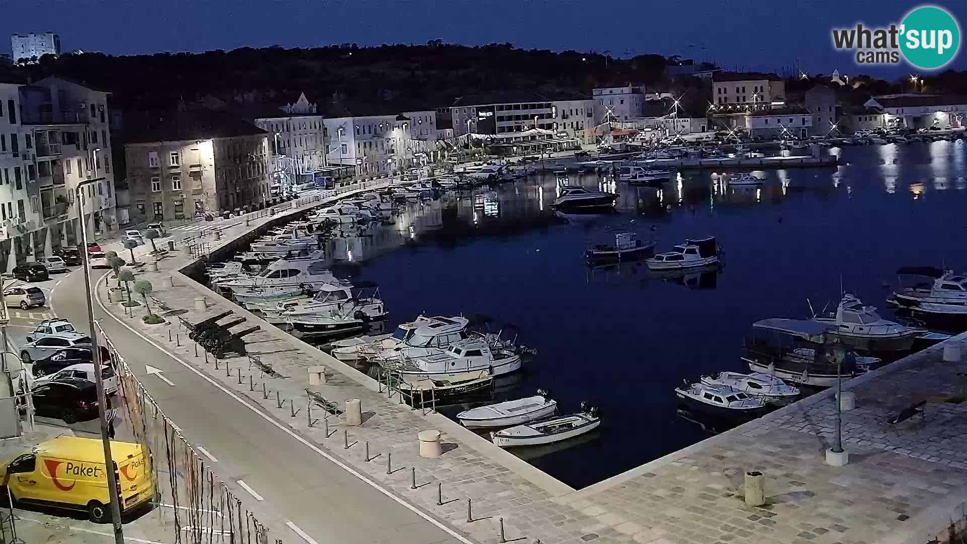 Senj Webcam – Panoramic view of Senj riva