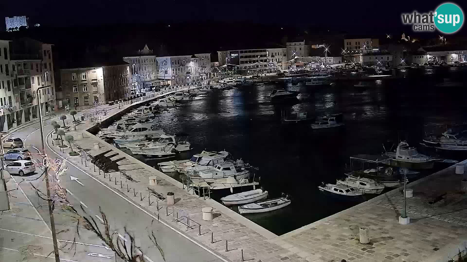 Senj Webcam – Panoramic view of Senj riva
