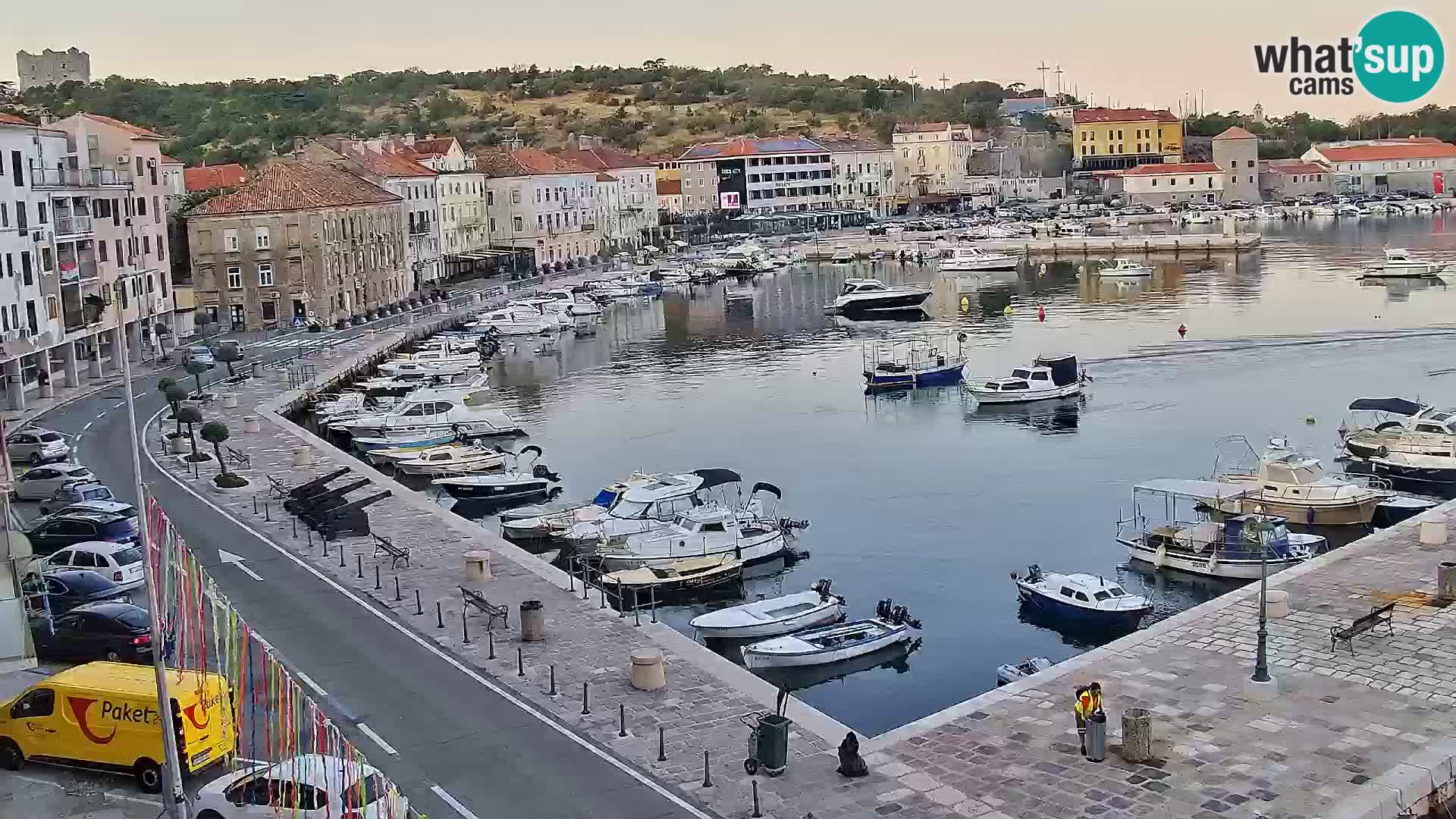 Senj Webcam – Panoramic view of Senj riva