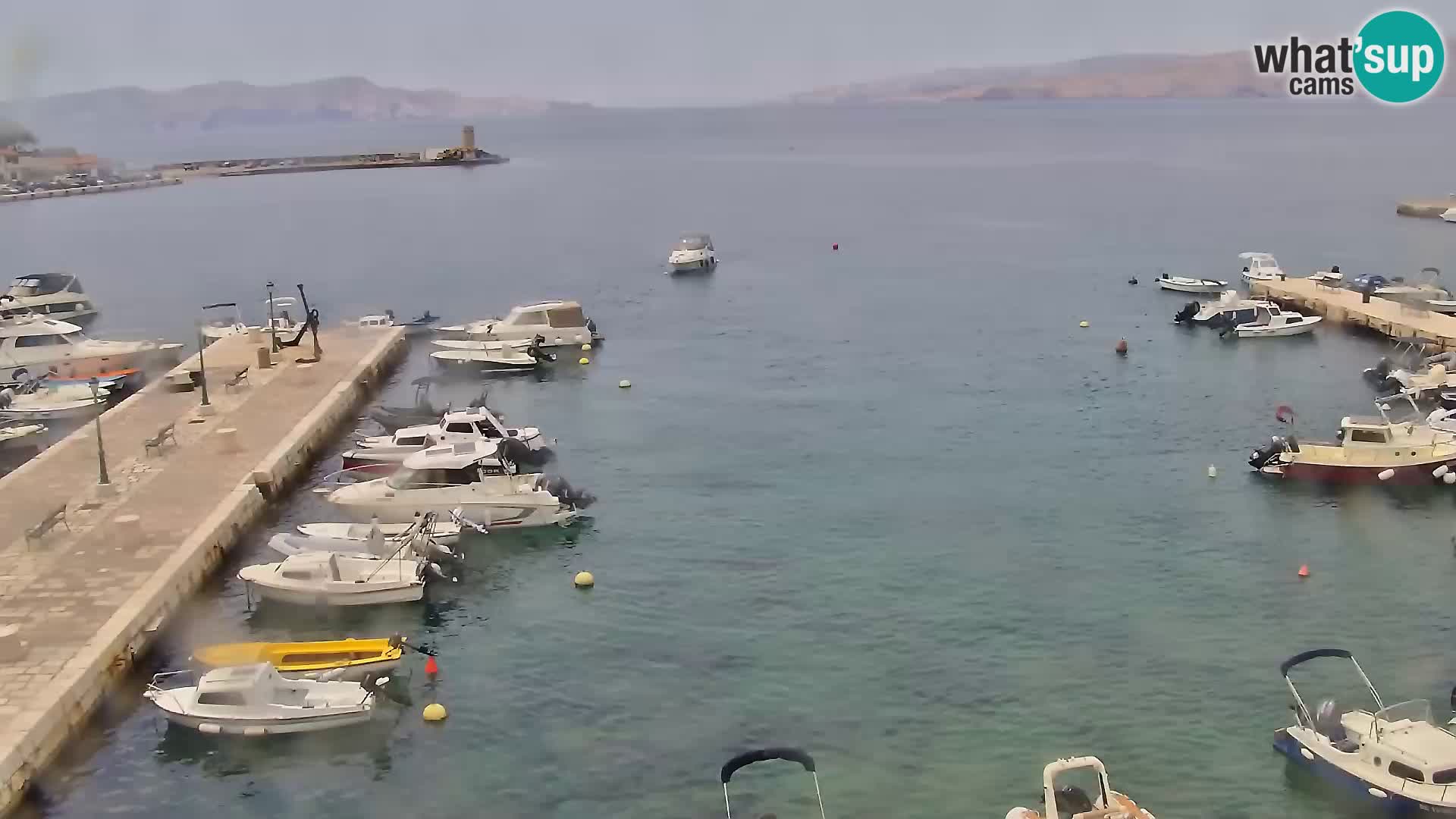 Senj Webcam – Panoramic view of Senj riva