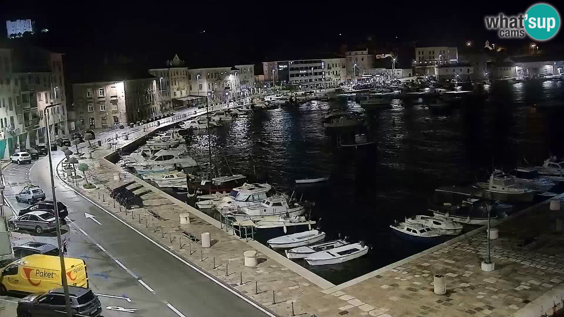 Senj Webcam – Panoramic view of Senj riva