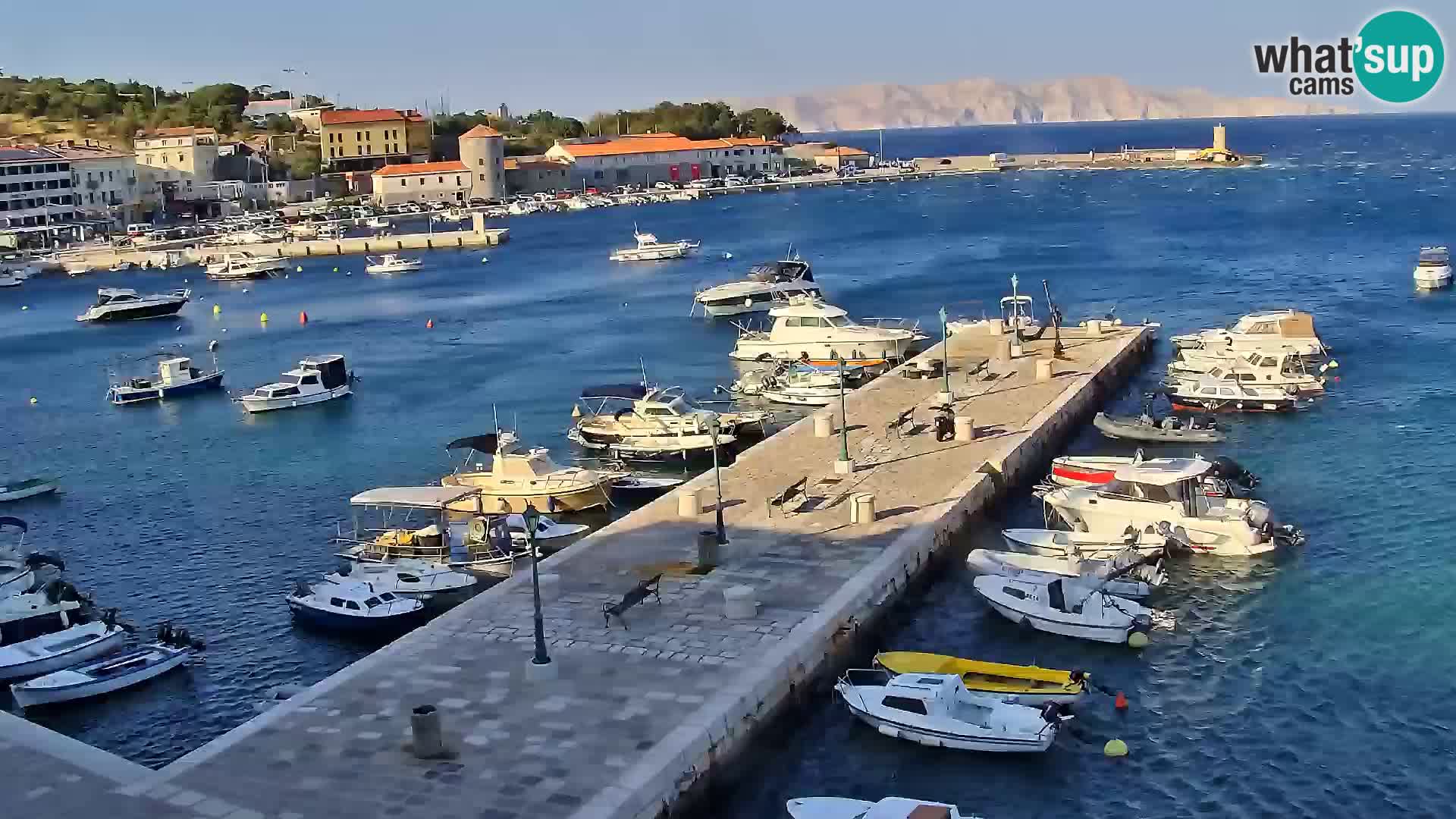Senj Webcam – Panoramic view of Senj riva
