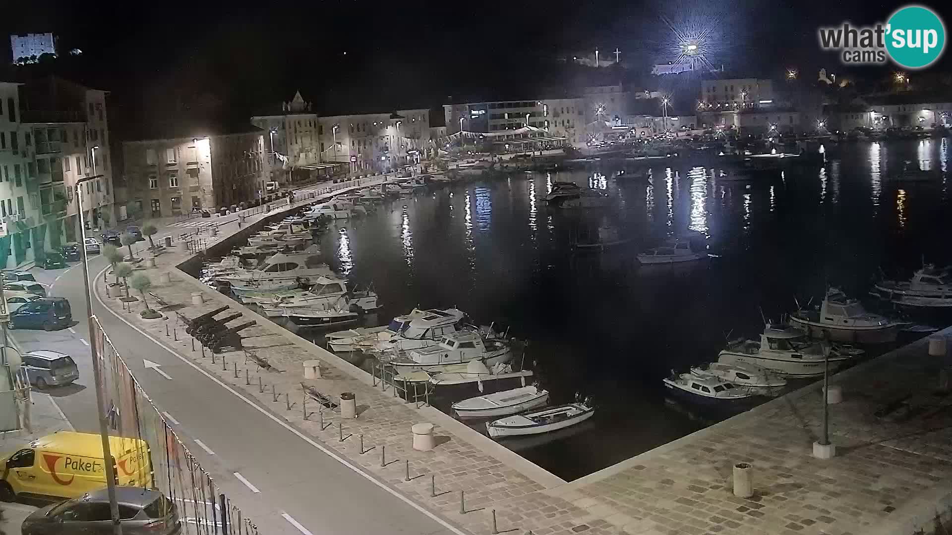 Senj camera en vivo – Vista panorámica de Senj riva