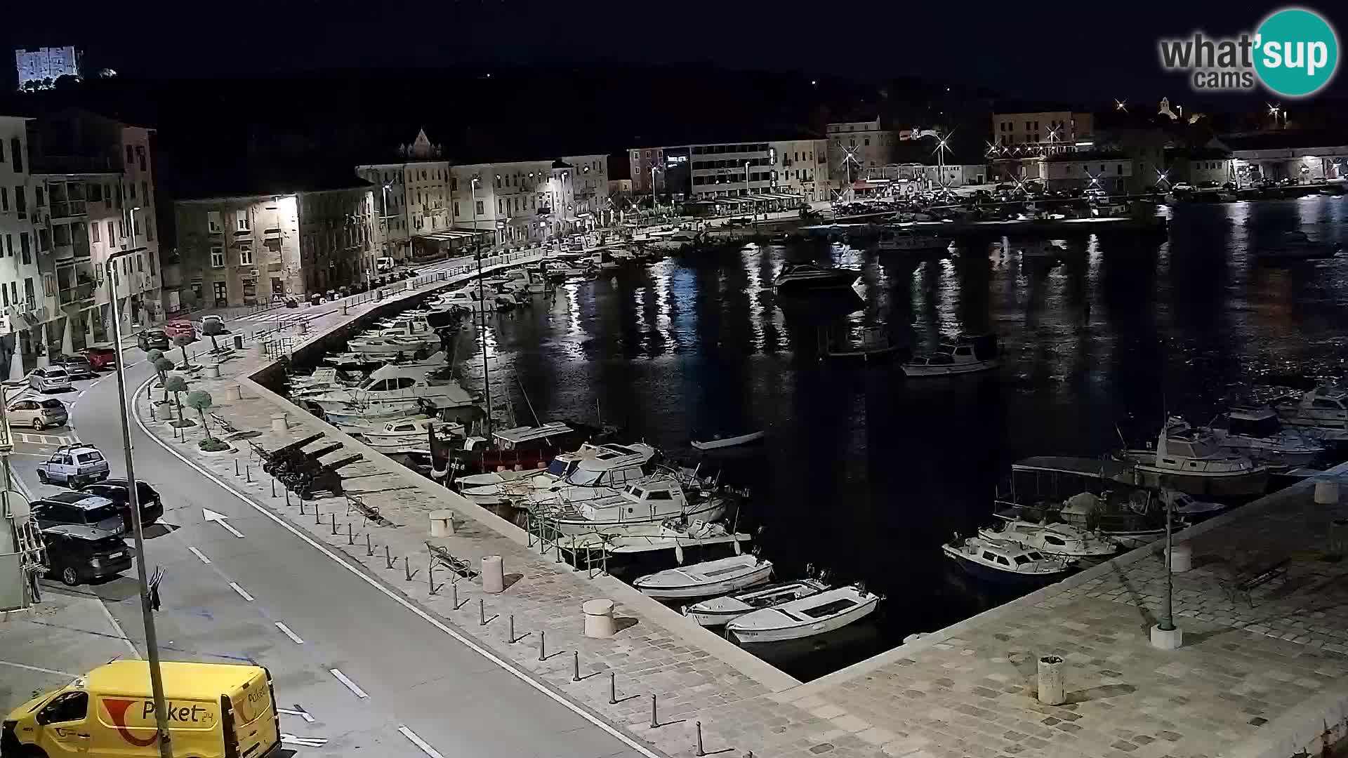 Senj Webcam – Panoramic view of Senj riva