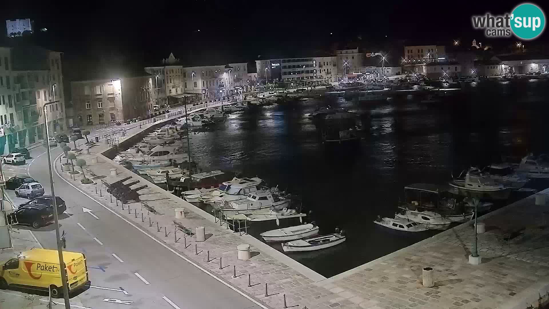 Senj Webcam – Panoramic view of Senj riva
