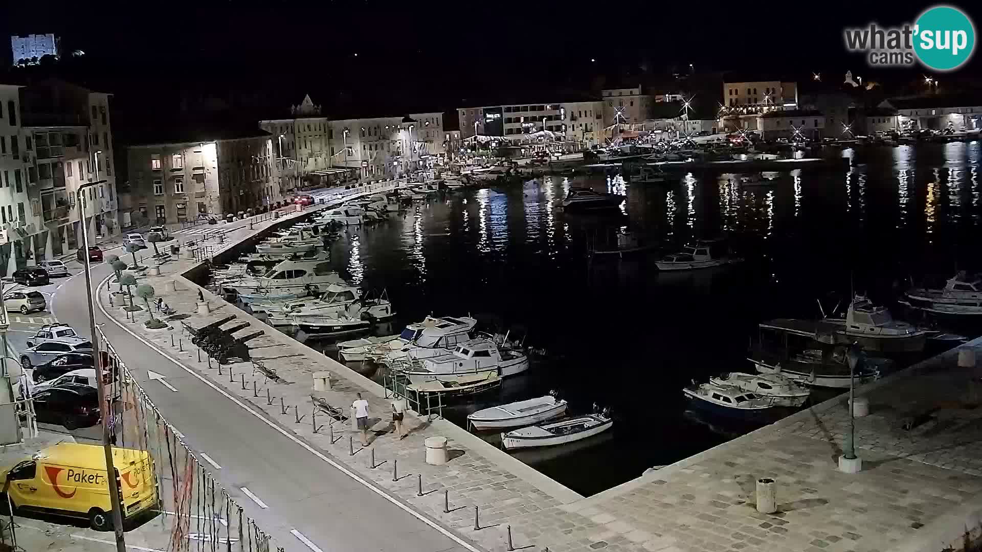 Senj Spletna kamera – pogled na obalo Senja