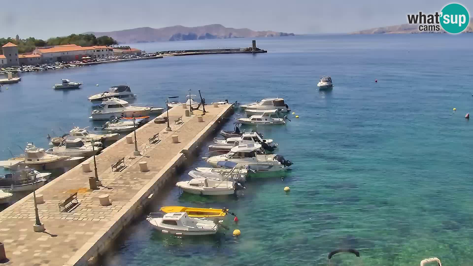 Senj Webcam – Panoramic view of Senj riva