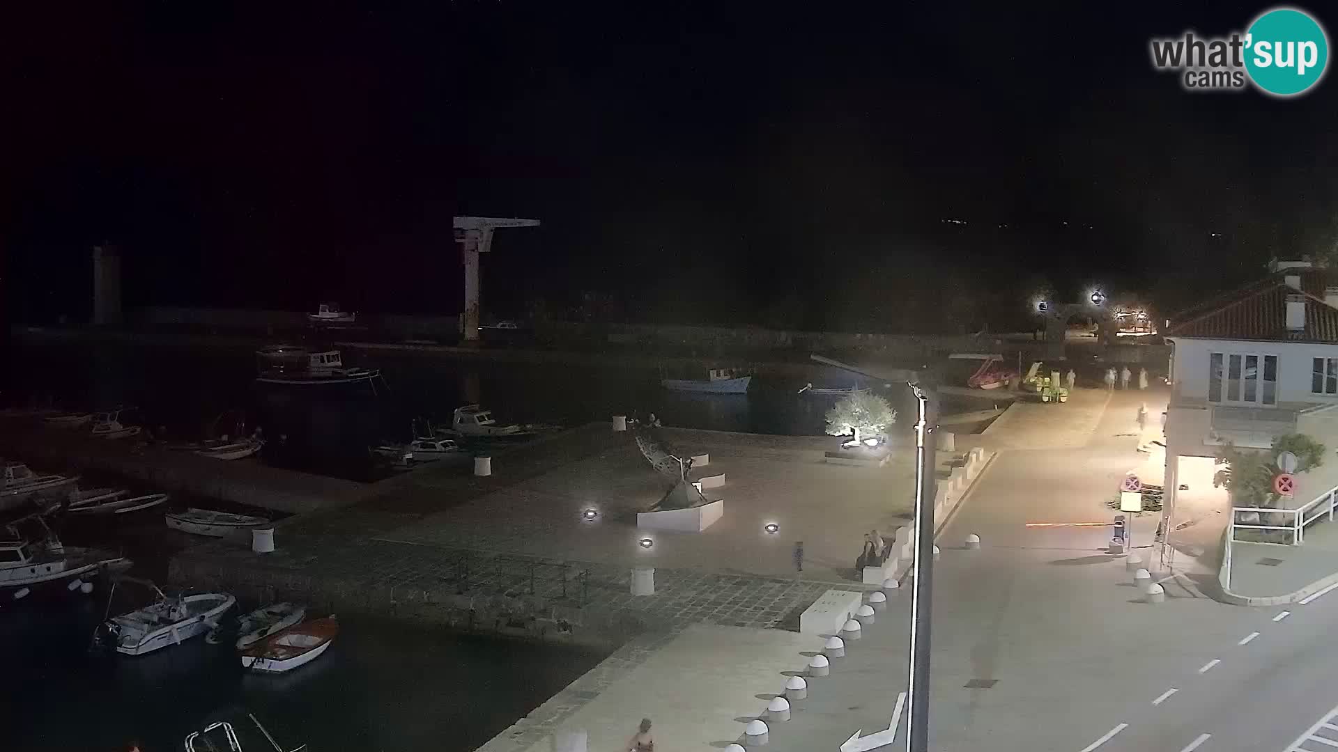 Senj Webcam – Panoramic view of Senj riva