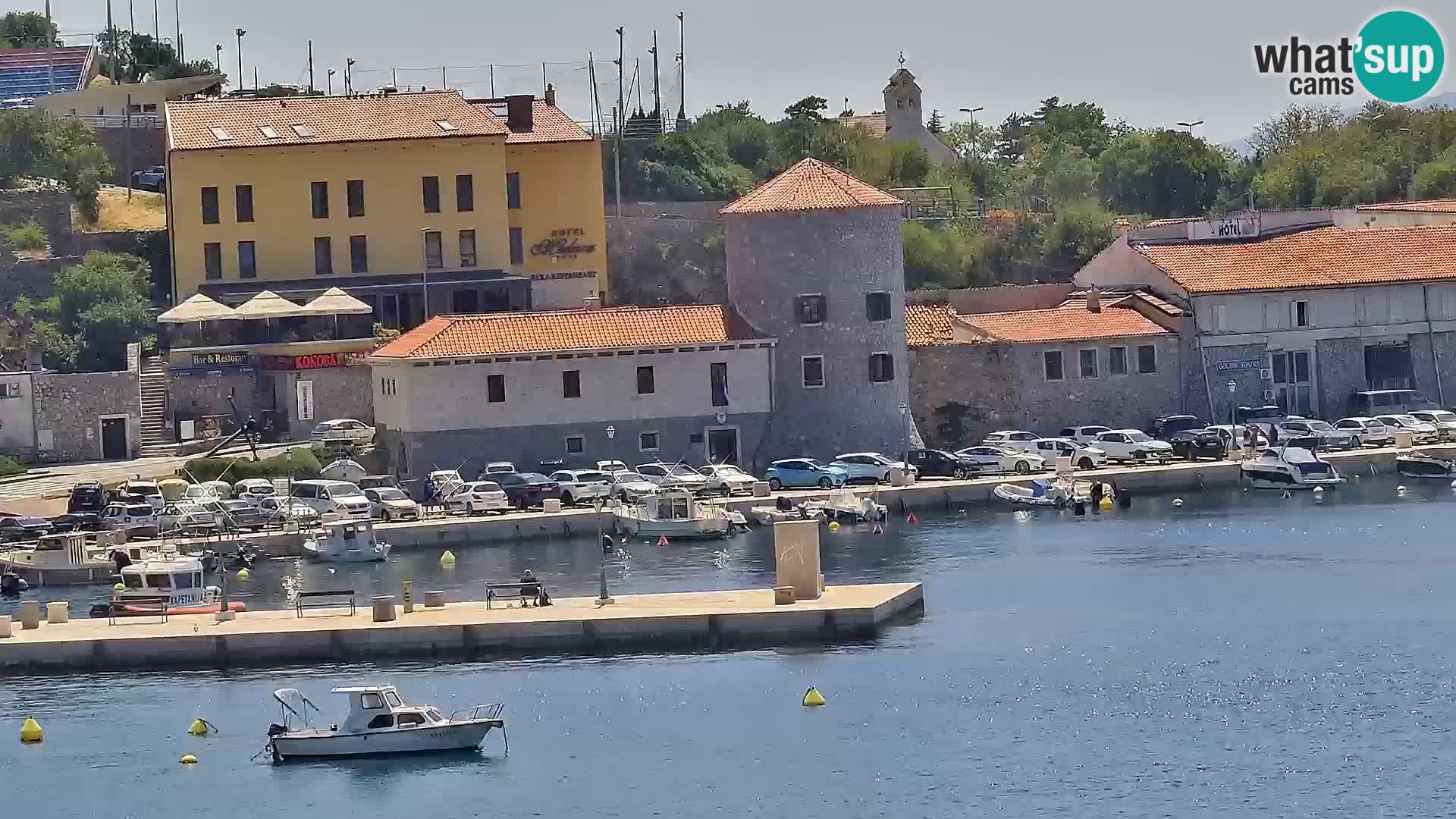 Senj camera en vivo – Vista panorámica de Senj riva