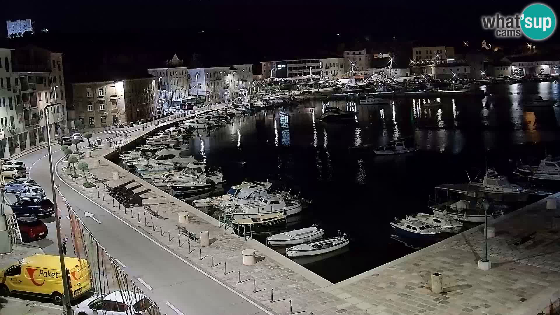 Senj Spletna kamera – pogled na obalo Senja