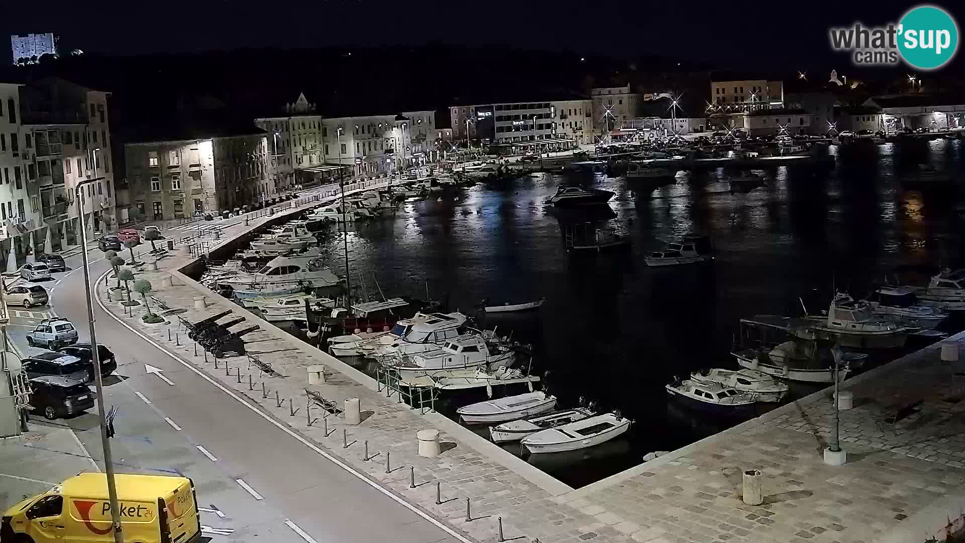 Senj camera en vivo – Vista panorámica de Senj riva