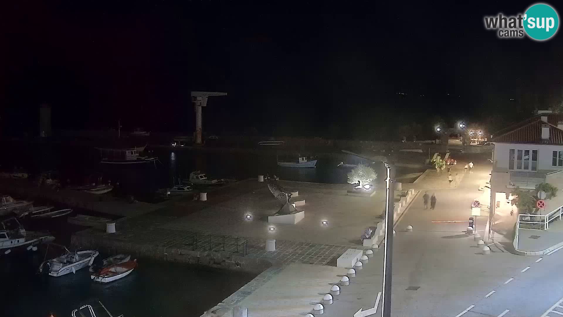Senj camera en vivo – Vista panorámica de Senj riva