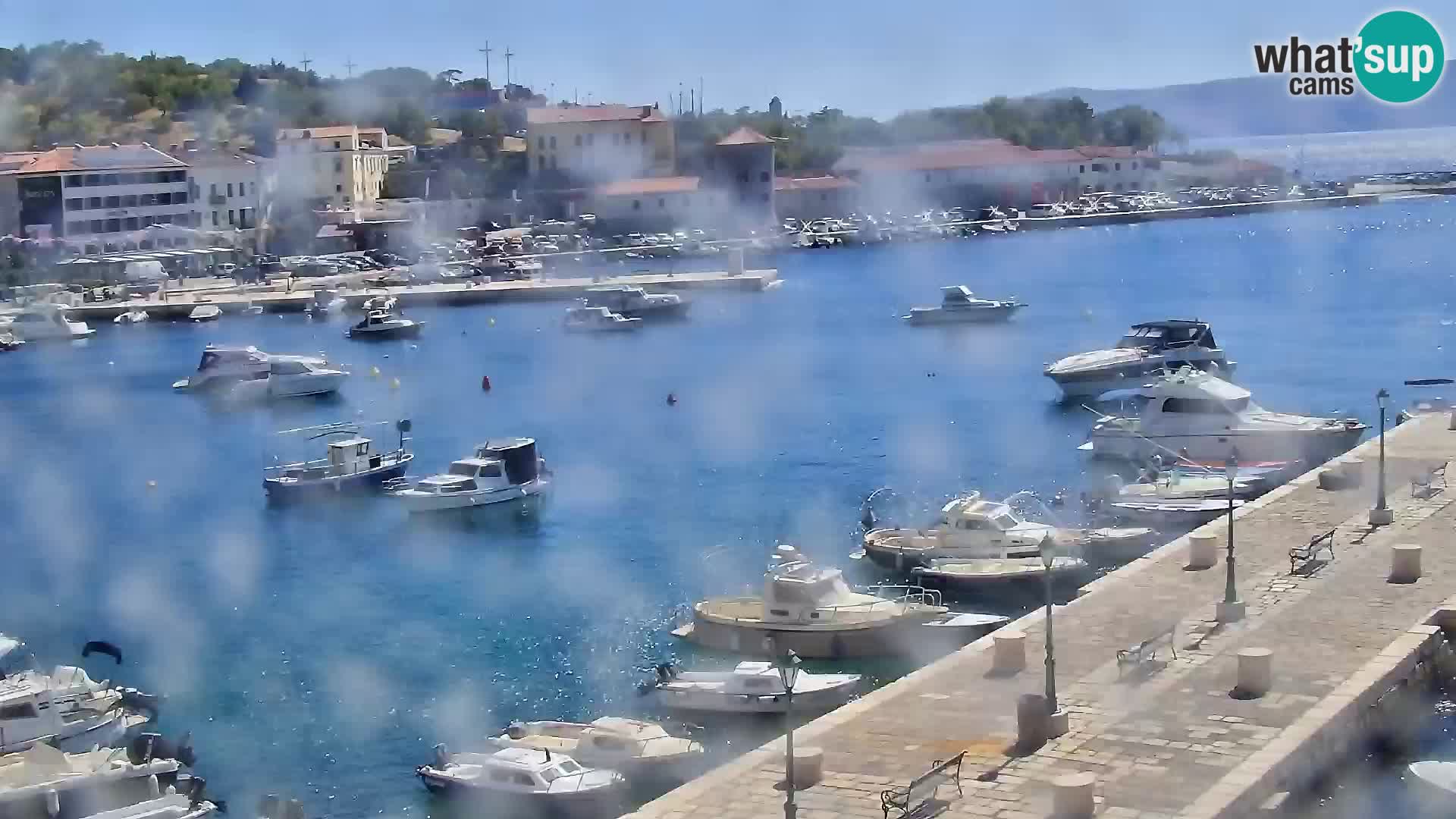 Senj camera en vivo – Vista panorámica de Senj riva