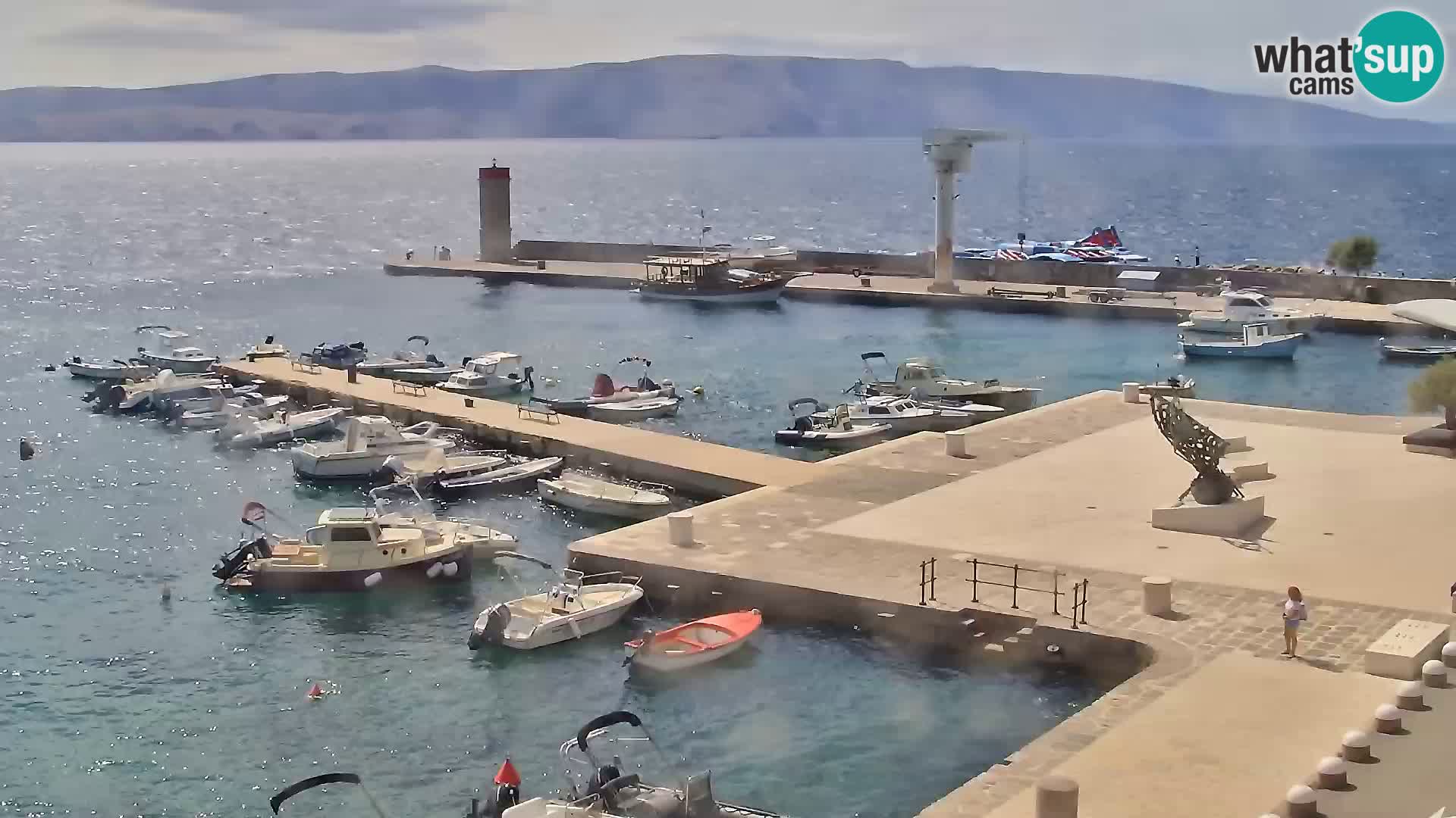 Senj Webcam – Panoramic view of Senj riva