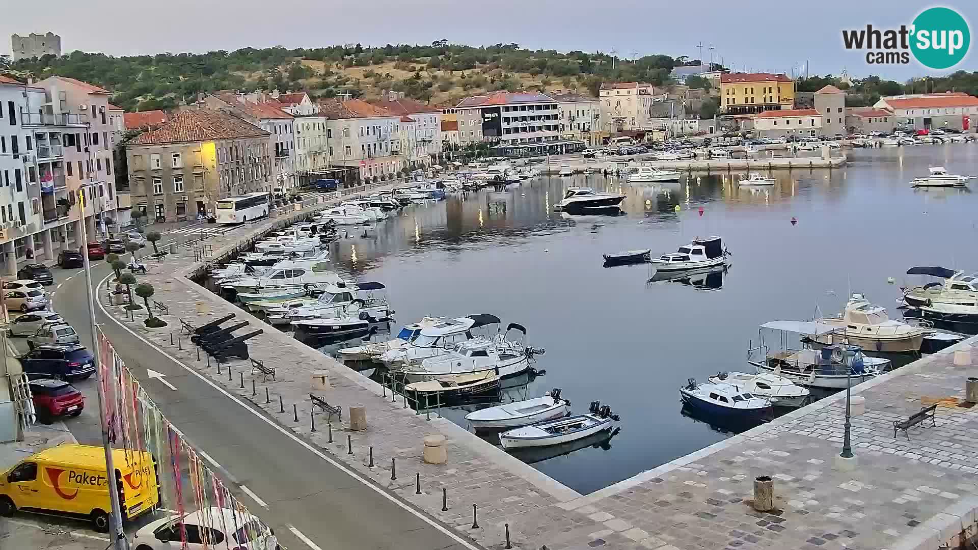 Senj Webcam – Panoramic view of Senj riva