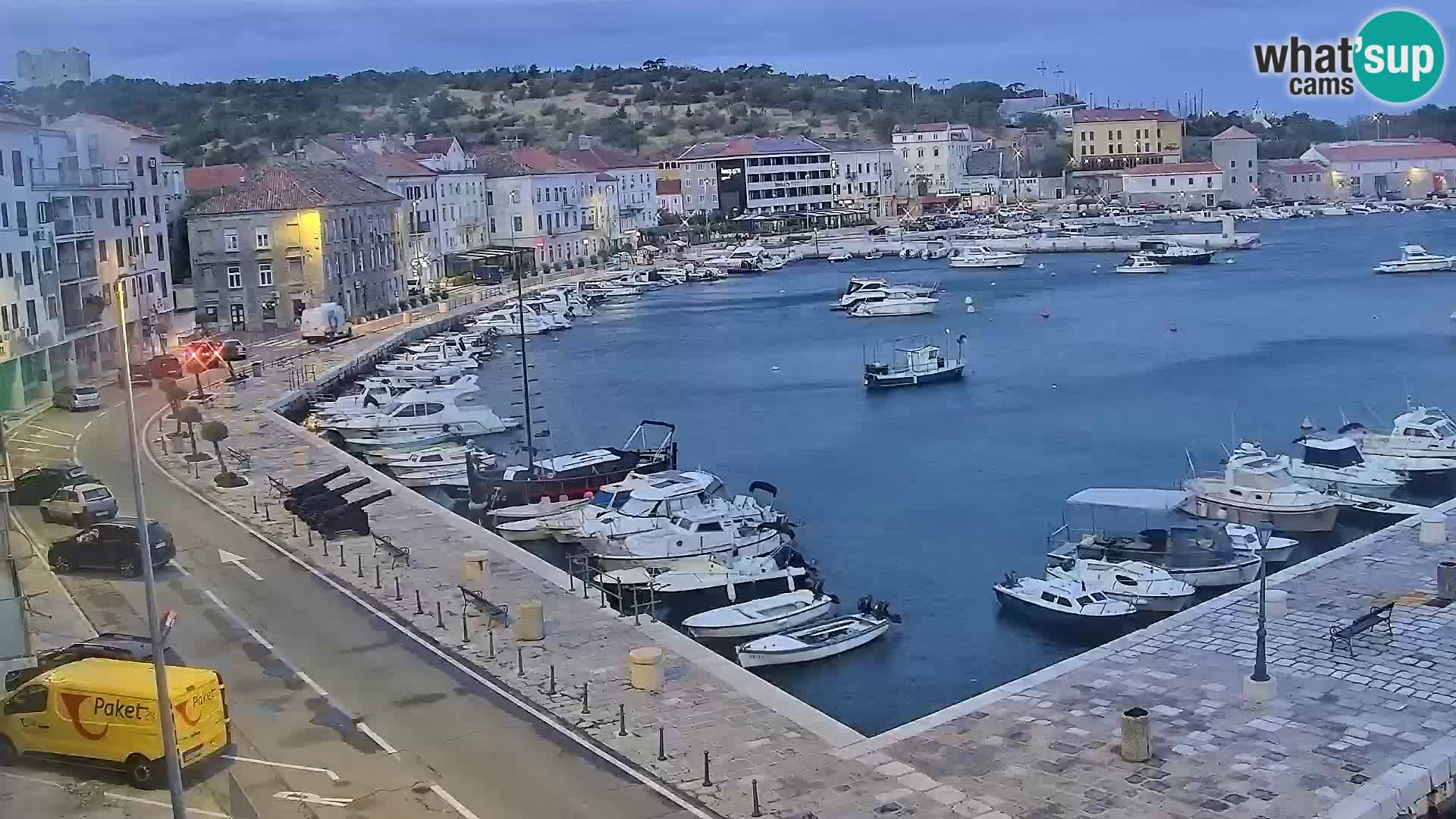 Senj Webcam – Panoramic view of Senj riva