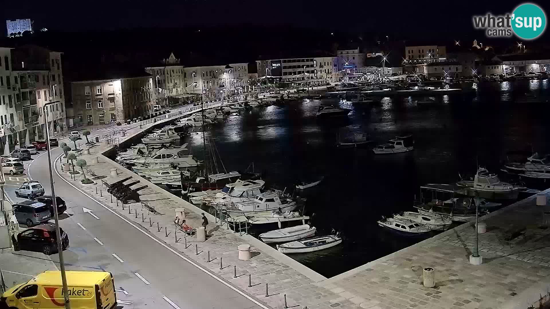 Senj Spletna kamera – pogled na obalo Senja