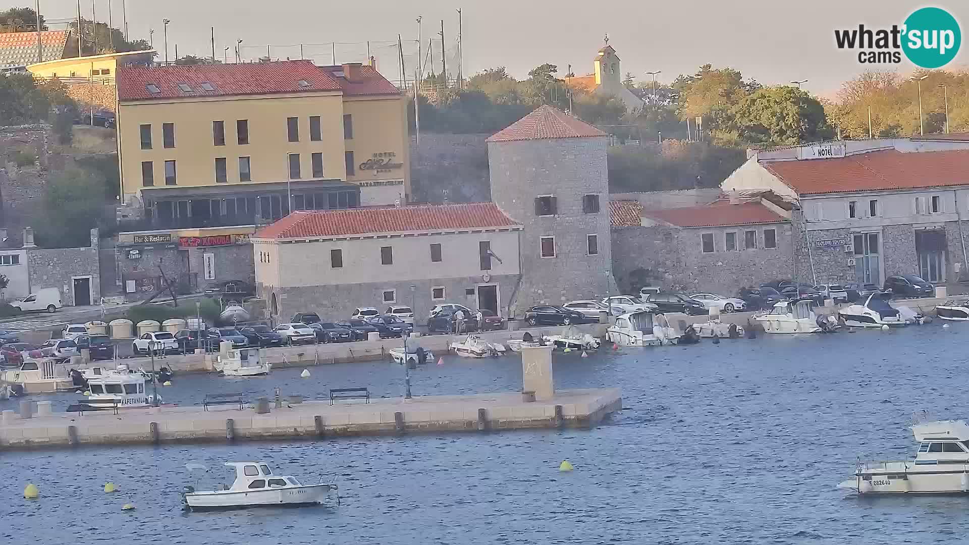 Senj camera en vivo – Vista panorámica de Senj riva
