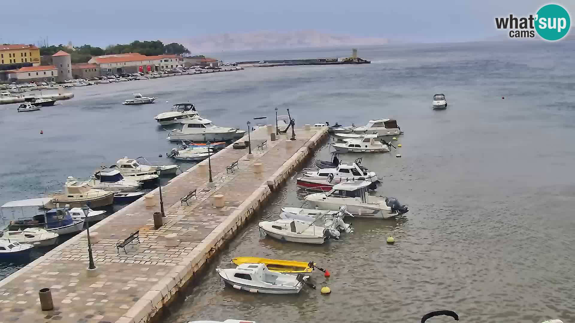 Senj Webcam – Panoramic view of Senj riva