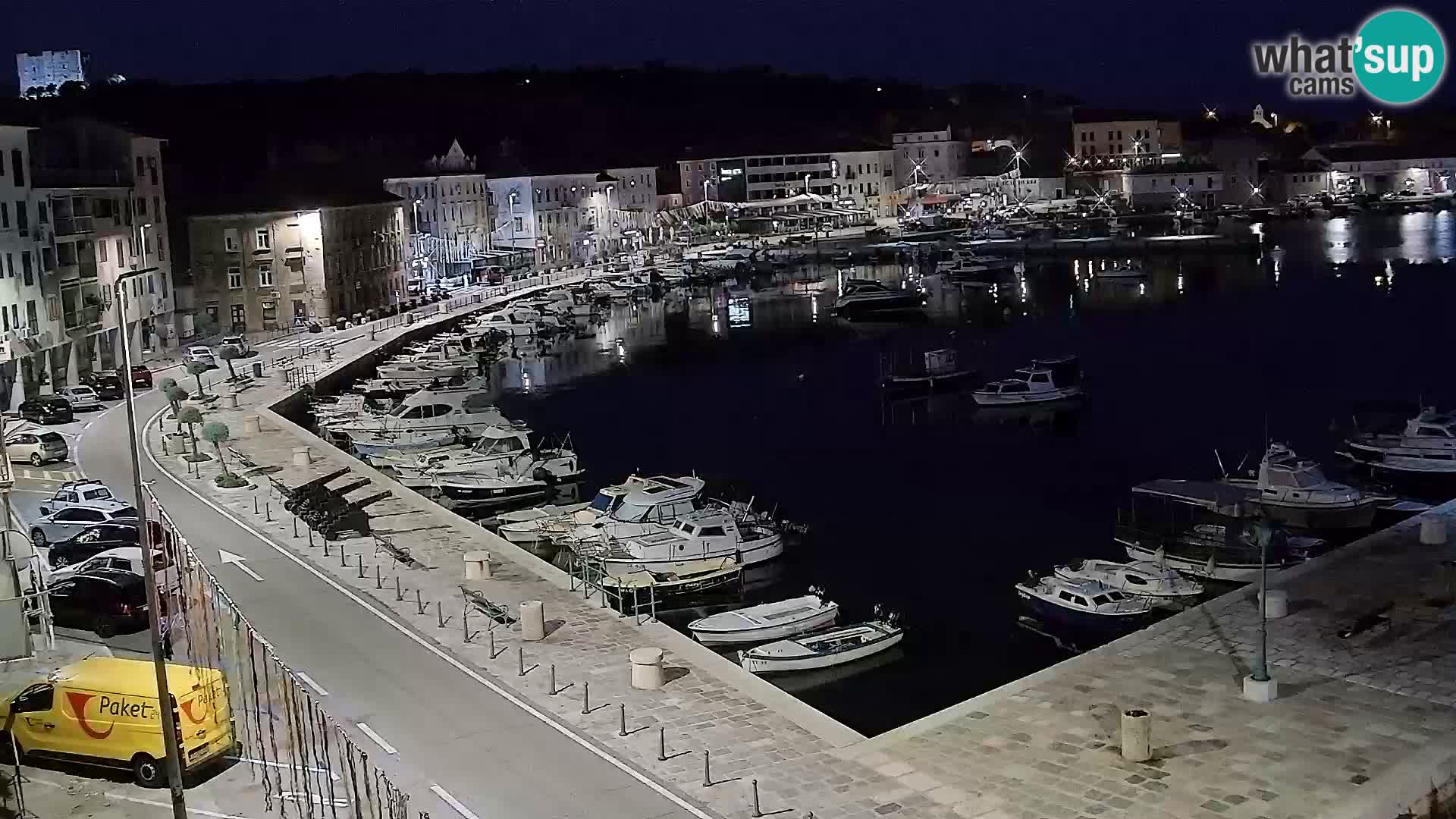 Senj camera en vivo – Vista panorámica de Senj riva