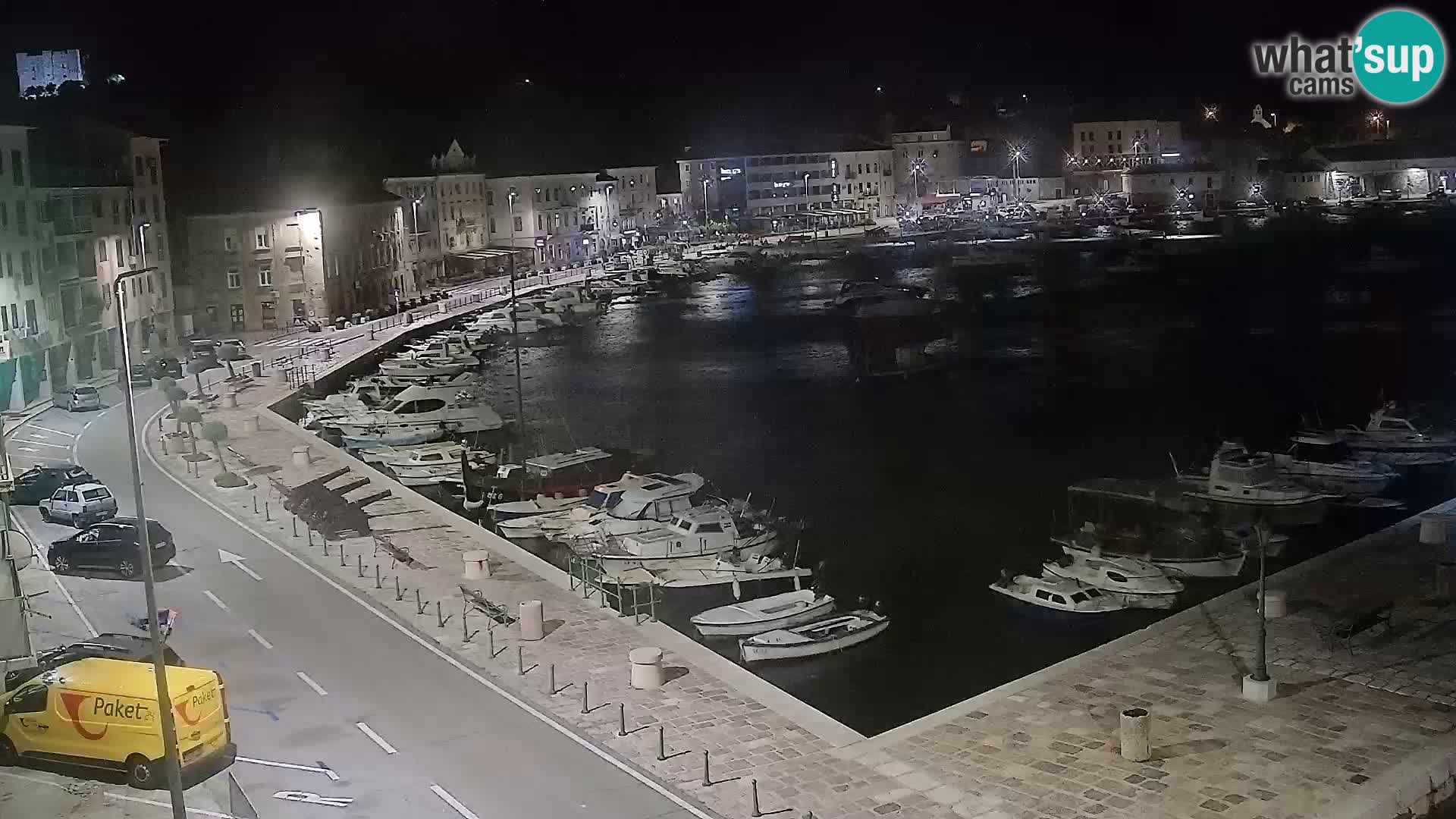 Senj Spletna kamera – pogled na obalo Senja