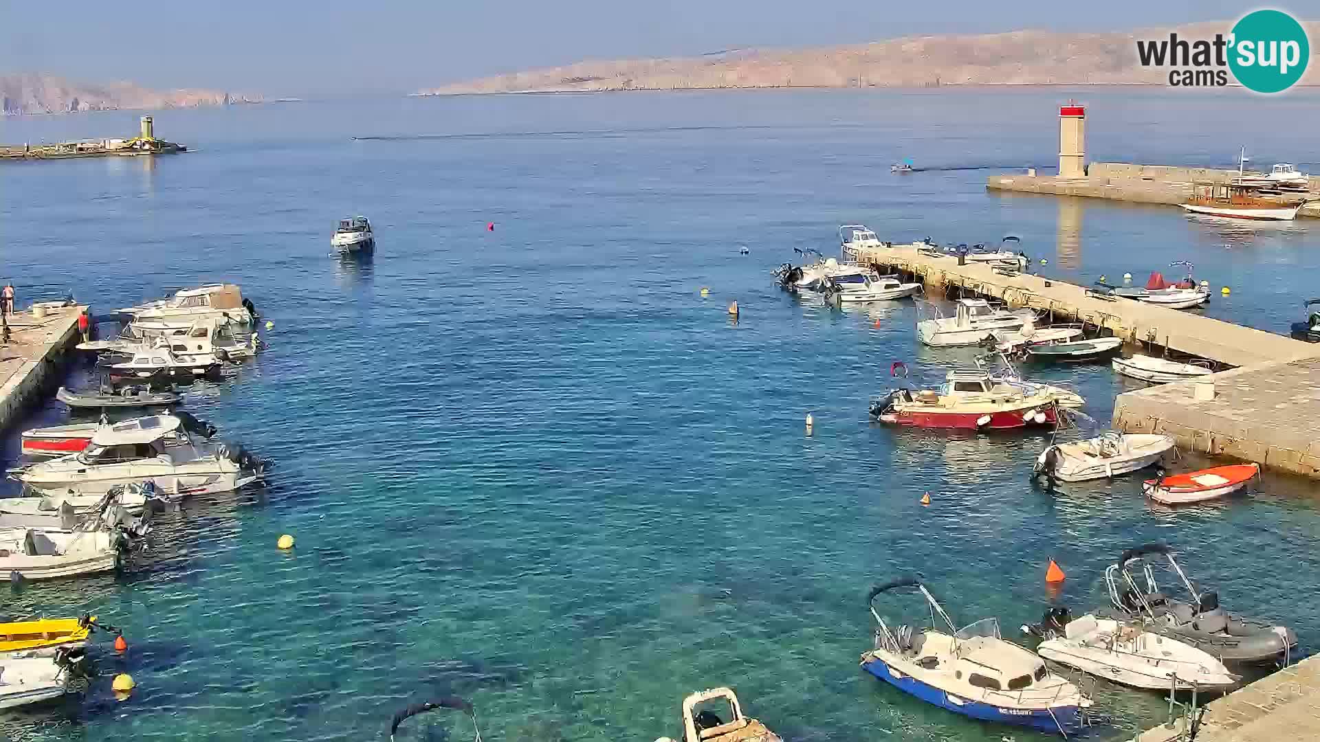 Senj camera en vivo – Vista panorámica de Senj riva