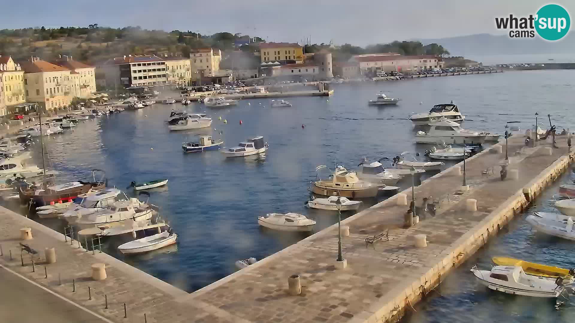 Senj Spletna kamera – pogled na obalo Senja